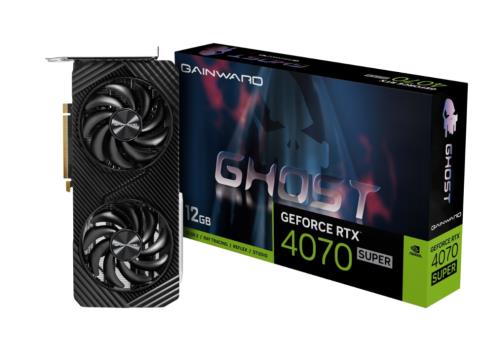 GAINWARD RTX4070 SUPER 12GB GHOST GDDR6X 192bit HDMI DP PCIe 4.0 NED407S019K9-1043B Ekran Kartı